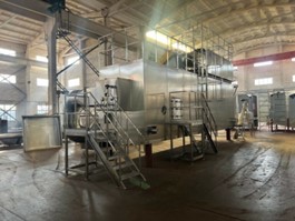 Box dryer used for egg powder production