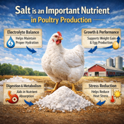 Importance of Salt in Poultry Feed