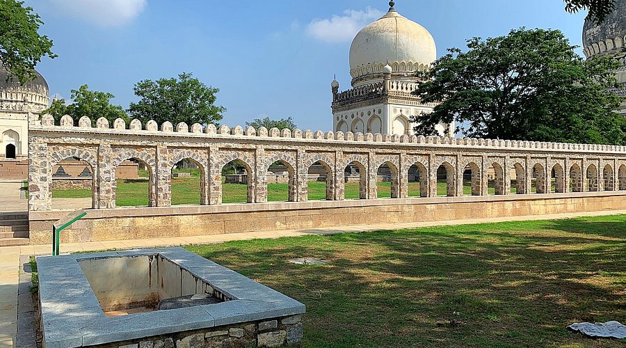Qutub Shahi Tombs view 2